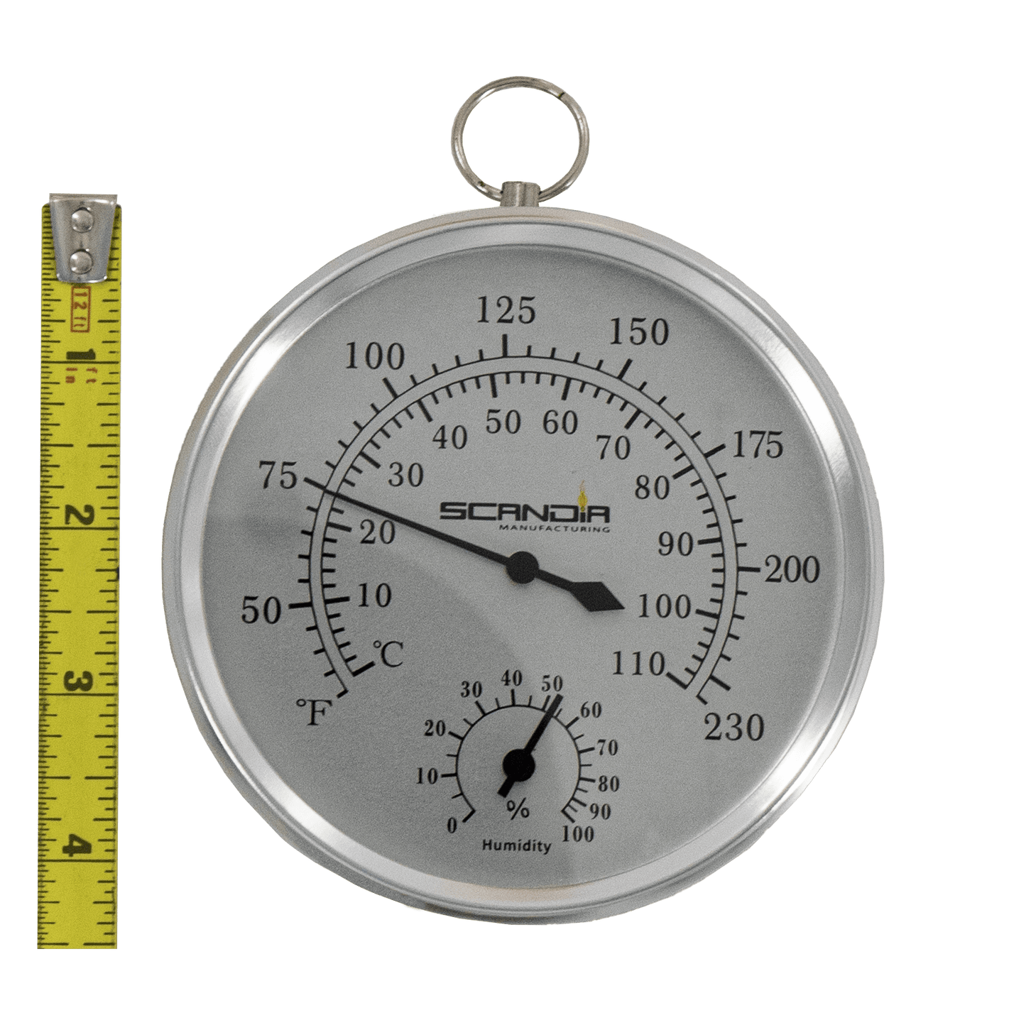 Scandia Sauna & Steam Thermometer/Hygrometer 5" - Saunas.com